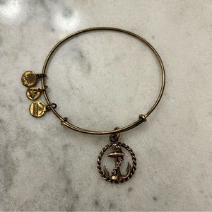 Alex and Ani Anchor Charm Bracelet
